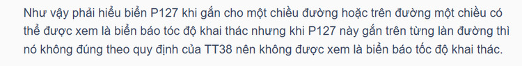 Quy định tốc độ tối đa cho riêng từng làn là trái luật?