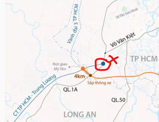 Thông xe hai đoạn cao tốc Bến Lức - Long Thành trước Tết Thông xe hai đoạn cao tốc Bến Lức - Long Thành trước Tết