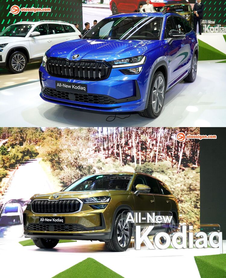 Skoda Kodiaq 2025 bắt đầu nhận đặt cọc tại VN: 2 phiên bản, 4x4, máy xăng 2.0 TSI