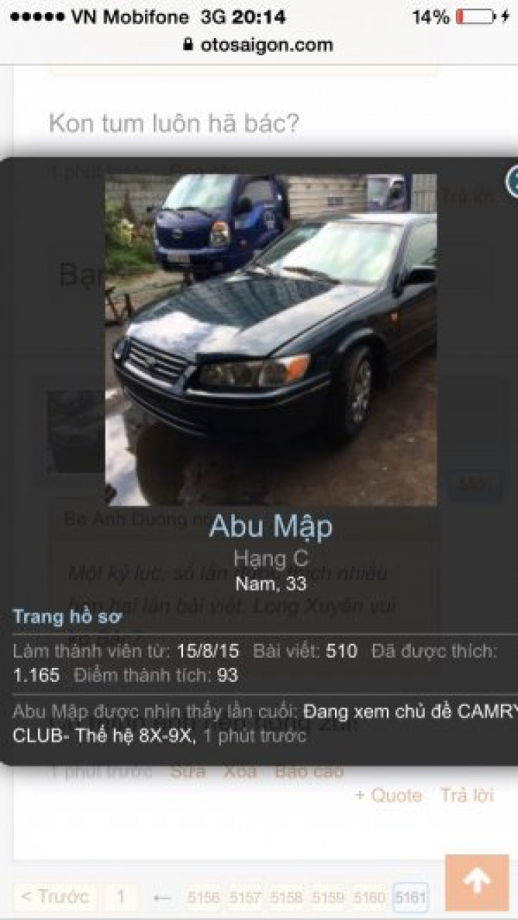 Anh em Camry 87-91 vô đây chơi