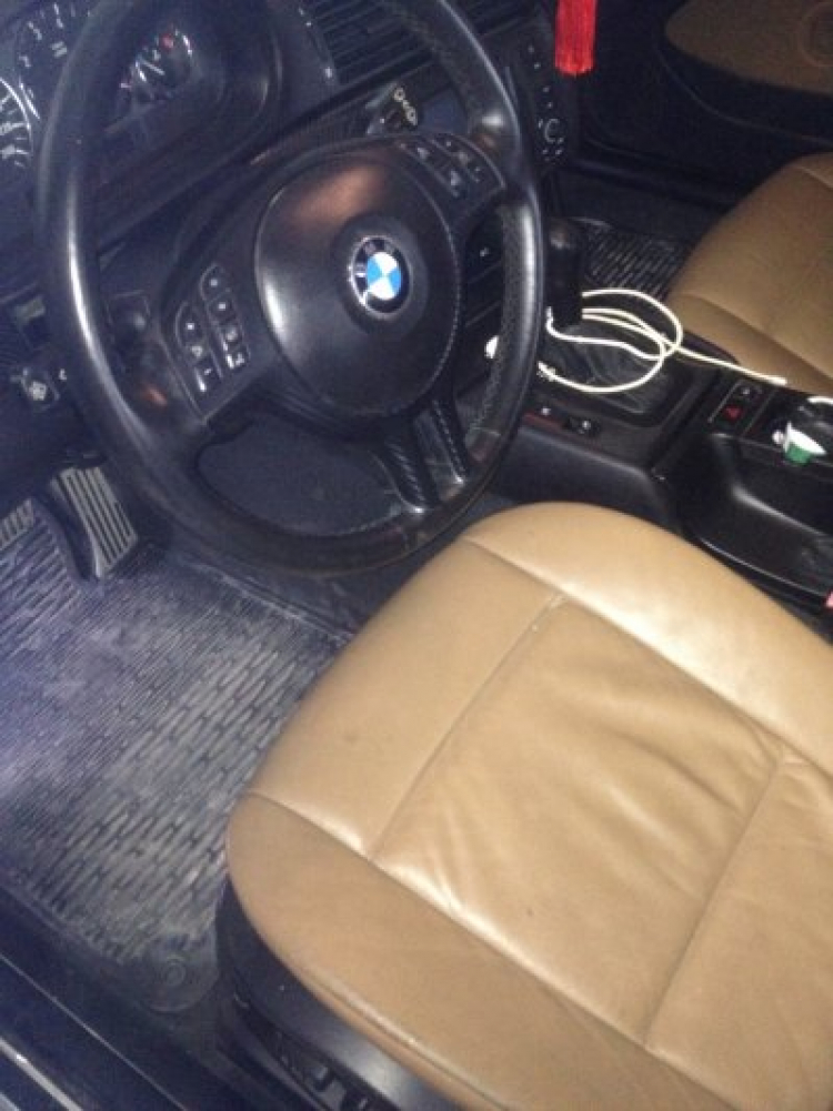 Lên màu mới cho nội thất BMW 325i