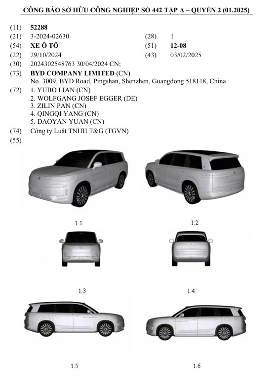 BYD đăng ký bản quyền Denza N9 mạnh 952 mã lực tại Việt Nam, sắp mang về bán?