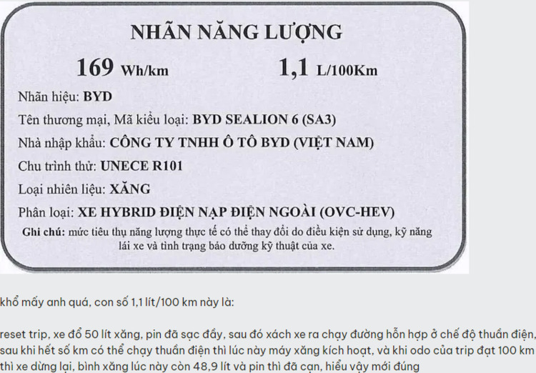 BYD Sealion 6 bất ngờ có biển số và lăn bánh trên đường phố Việt Nam BYD Sealion 6 bất ngờ có biển số và lăn bánh trên đường phố Việt Nam
