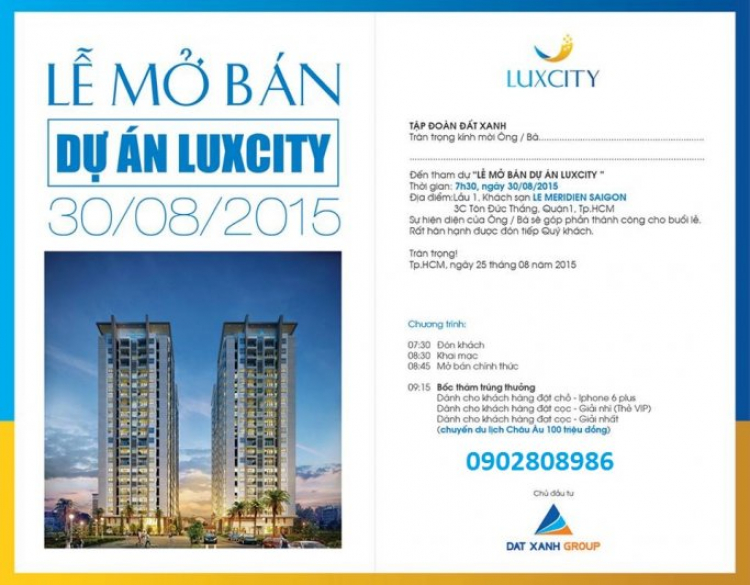 Luxcity quận 7, mọi người tư vấn giúp em