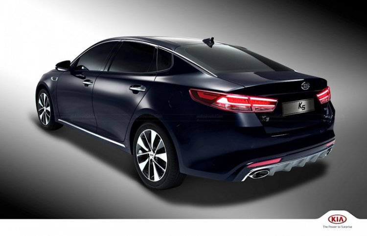 Kia Optima 2016 phiên bản châu Âu