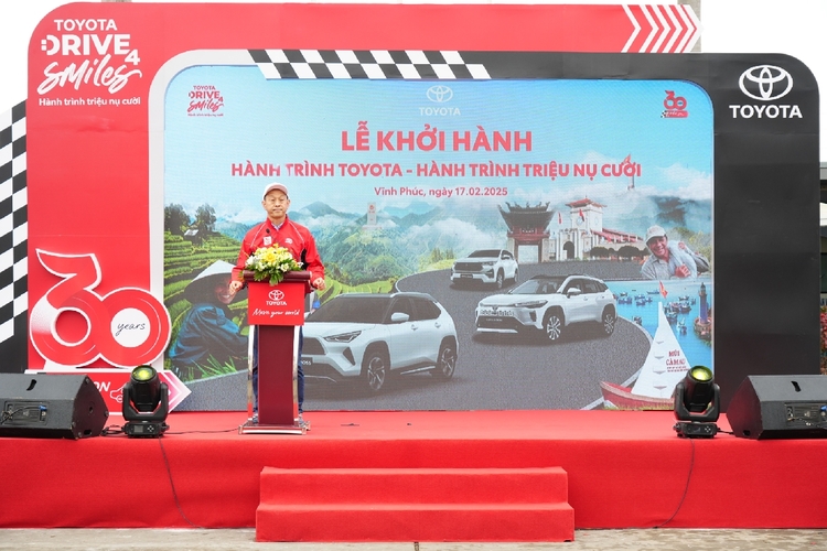 “Hành trình Toyota – Hành trình triệu nụ cười”: Hành trình xuyên Việt kỷ niệm 30 năm thành lập và phát triển của Toyota tại Việt Nam