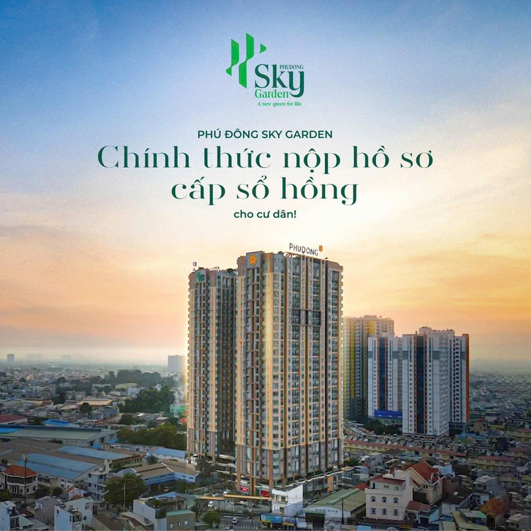 Phú Đông Sky Garden liền kề Phạm Văn Đồng sắp bàn giao