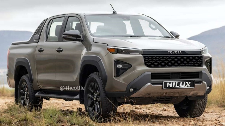 Xem trước Toyota Hilux Travo 2025 sắp được ra mắt, ngầu hơn hẳn