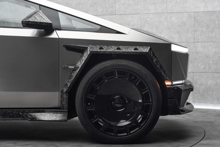 Mansory "hồ biến" siêu bán tải điện Tesla Cybertruck thành bản độ đầy carbon, bộ mâm  tới 26 inch