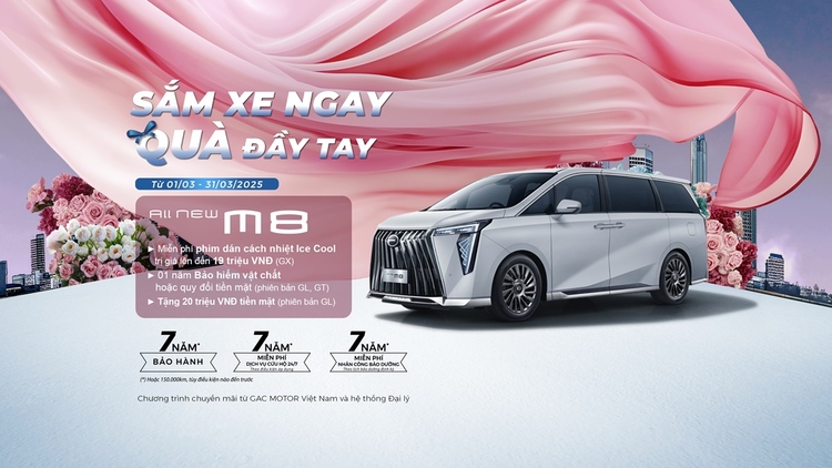 Sắm xe ngay - Quà đầy tay - Tưng bừng ưu đãi với các chương trình khuyến mại tháng 3/2025