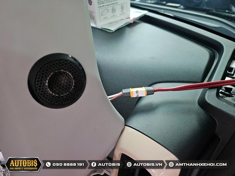 “Độ” âm thanh cắm giắc 100% cho Vinfast VF3 – Không lo mất bảo hành