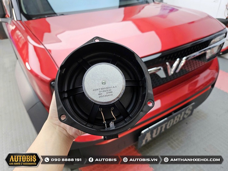 “Độ” âm thanh cắm giắc 100% cho Vinfast VF3 – Không lo mất bảo hành