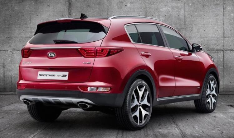 Kia Sportage 2016 chính thức lộ diện Kia Sportage 2016 chính thức lộ diện