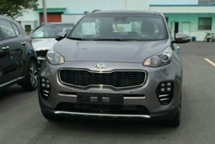 Kia Sportage 2016 chính thức lộ diện Kia Sportage 2016 chính thức lộ diện