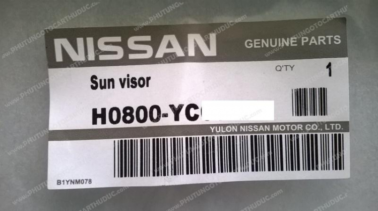 Viền che mưa Nissan