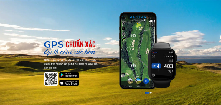 Gonta ứng dụng hỗ trợ cho golfer mới