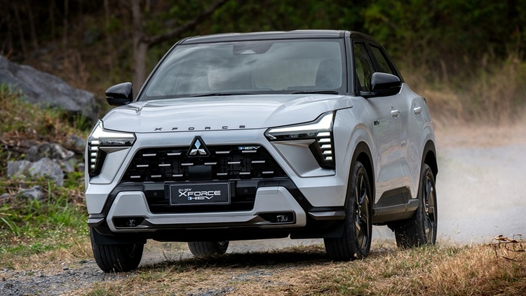 Mitsubishi Xforce HEV ra mắt Thái Lan, tiêu thụ chỉ 4 L/100km