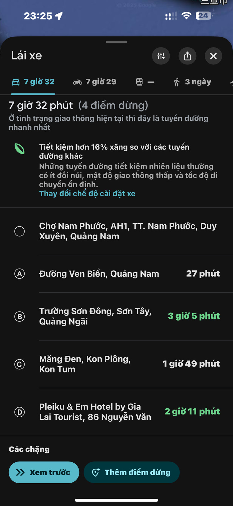 Xin kinh nghiệm về đường Hồ Chí Minh nhánh Tây