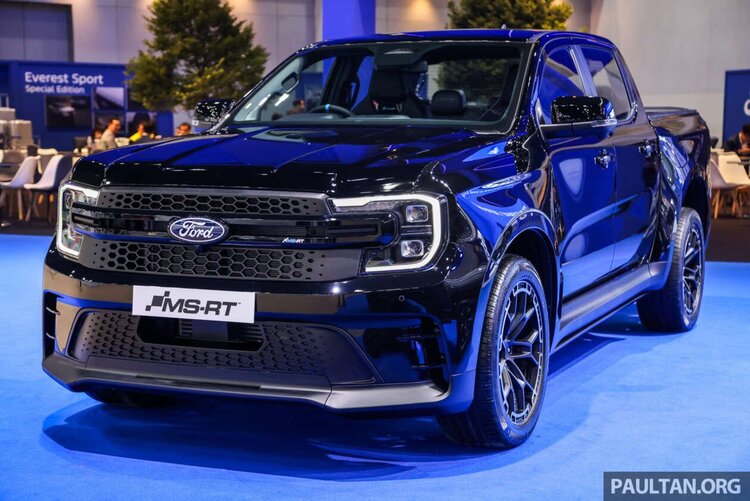 Diện kiến bán tải “Sport” Ford Ranger MS-RT tại BIMS 2025: Máy V6 mạnh 250 mã lực, giá 1,3 tỷ đồng