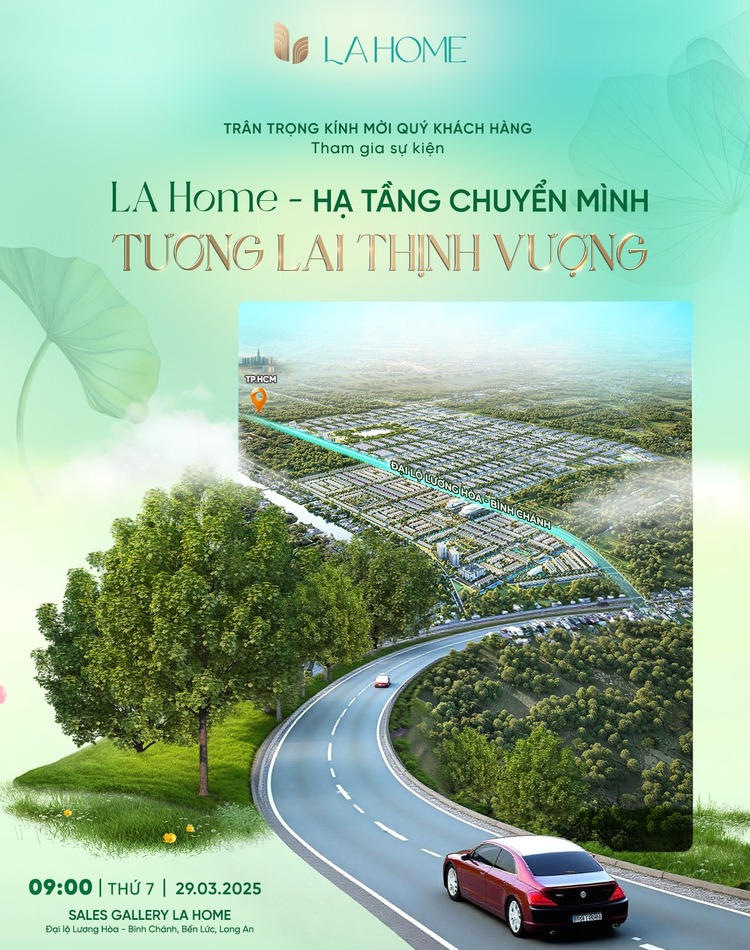 LA Home - Khu đô thị sinh thái liền kề TP.HCM LA Home - Khu đô thị sinh thái liền kề TP.HCM