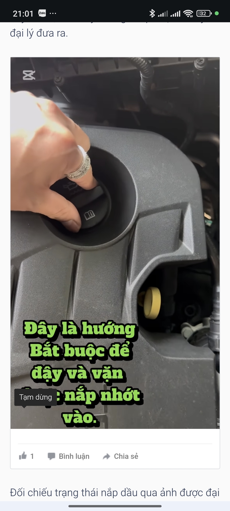Người dùng tố đại lý MG giao xe RX5 không vặn nắp nhớt khiến lỗi động cơ và thờ ơ không xử lý