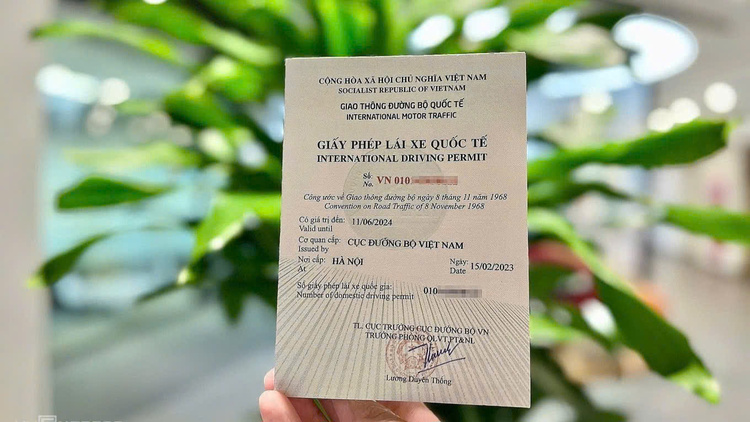Dừng cấp online bằng lái xe quốc tế đến tháng 6