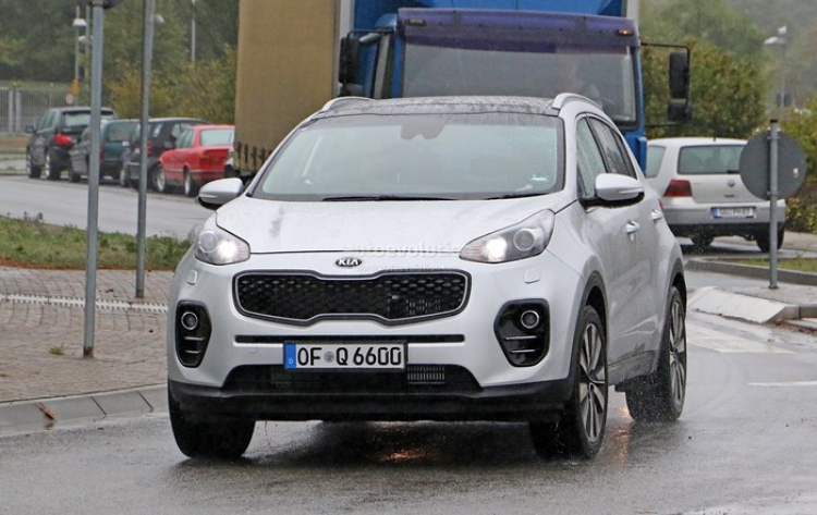 Chiêm ngưỡng Kia Sportage ngoài đời thực