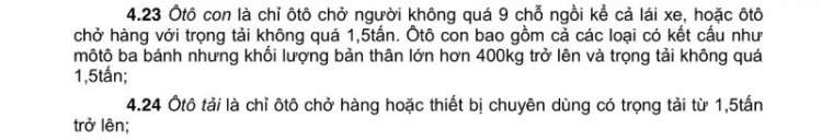 Bán tải chạy làn đường nào?