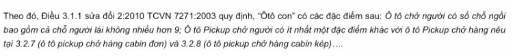 Bán tải chạy làn đường nào?