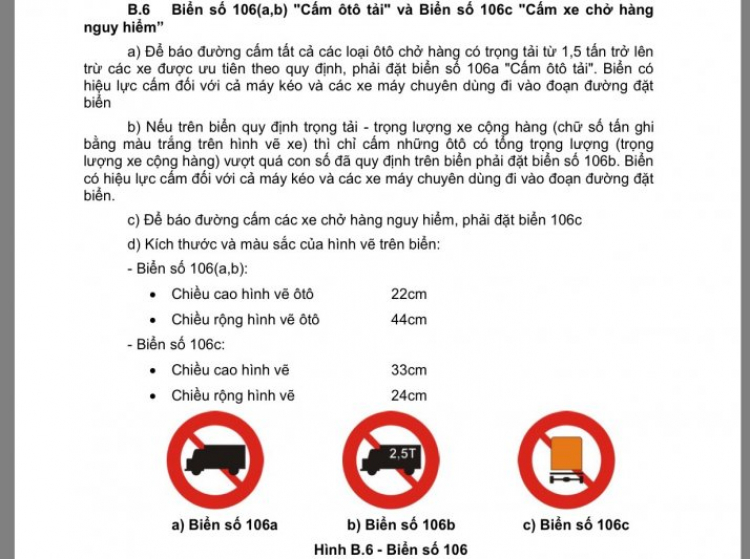 Bán tải chạy làn đường nào?