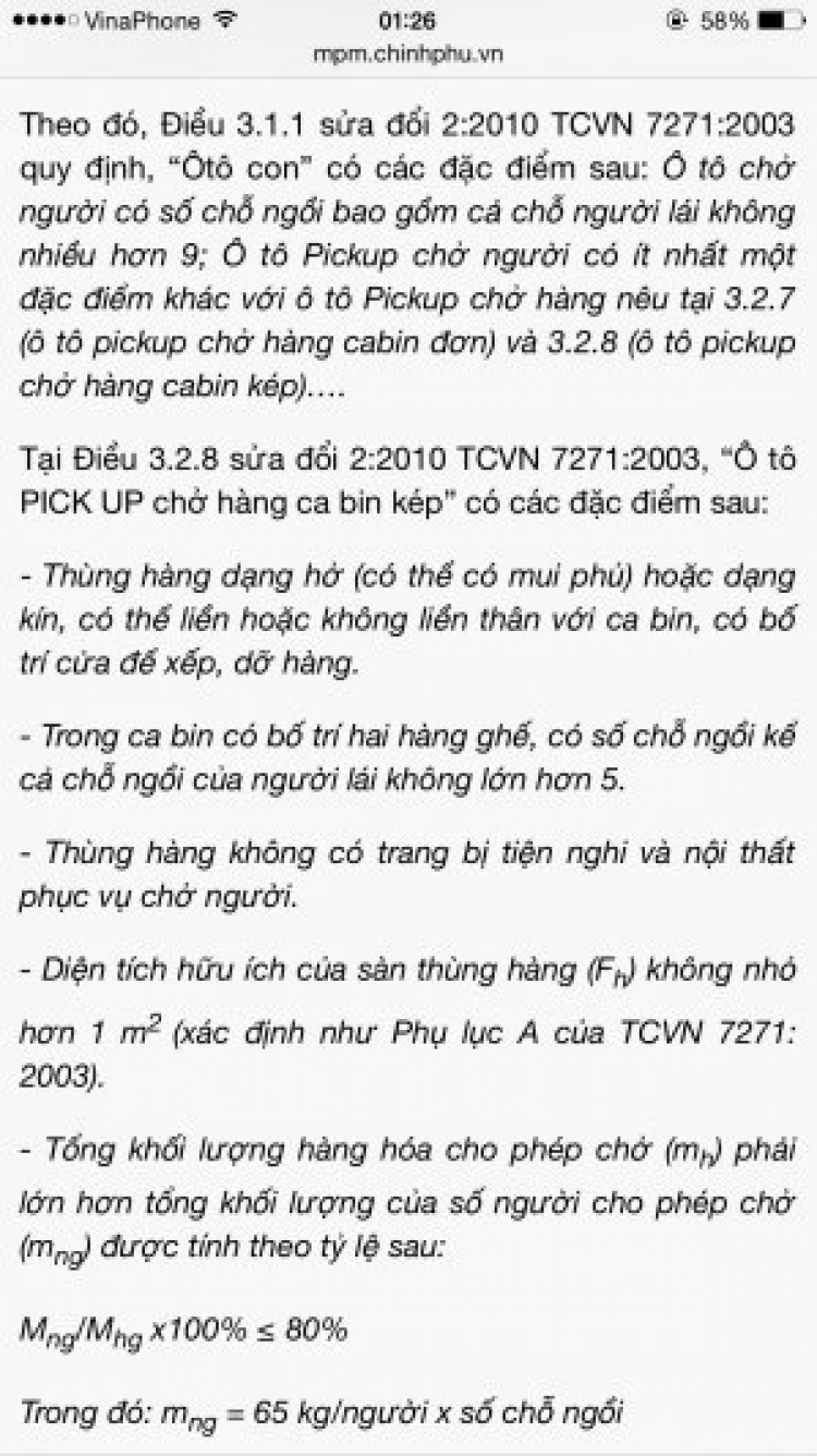 Bán tải chạy làn đường nào?