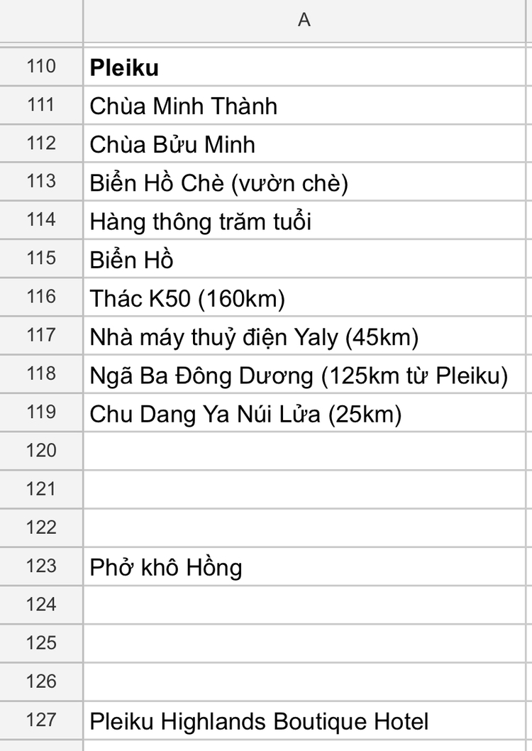 Tư vấn kinh nghiệm phượt Tây Nguyên