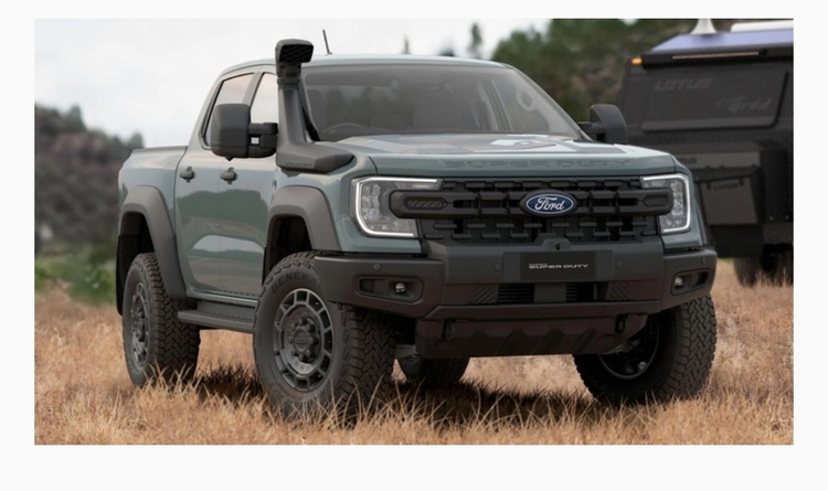 Ford Ranger Super Duty chính thức ra mắt toàn cầu với động cơ V6 3.0L và sức kéo 4,5 tấn