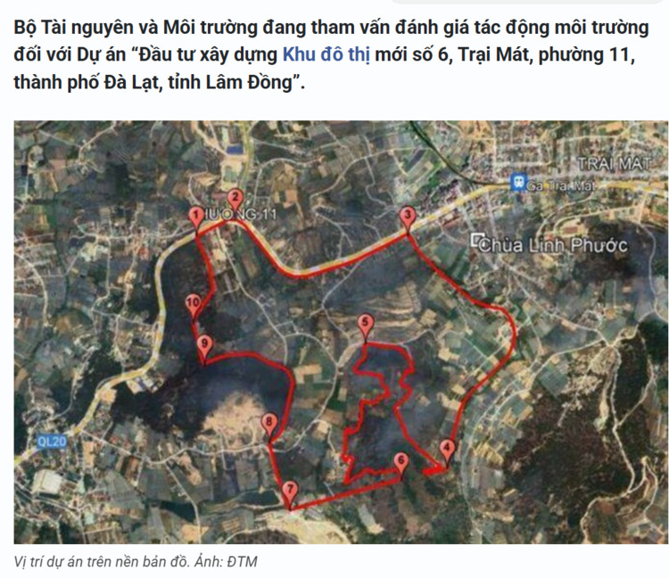 BĐS Đà Lạt- Mua đâu cách Đà Lạt, sân bay 20km?
