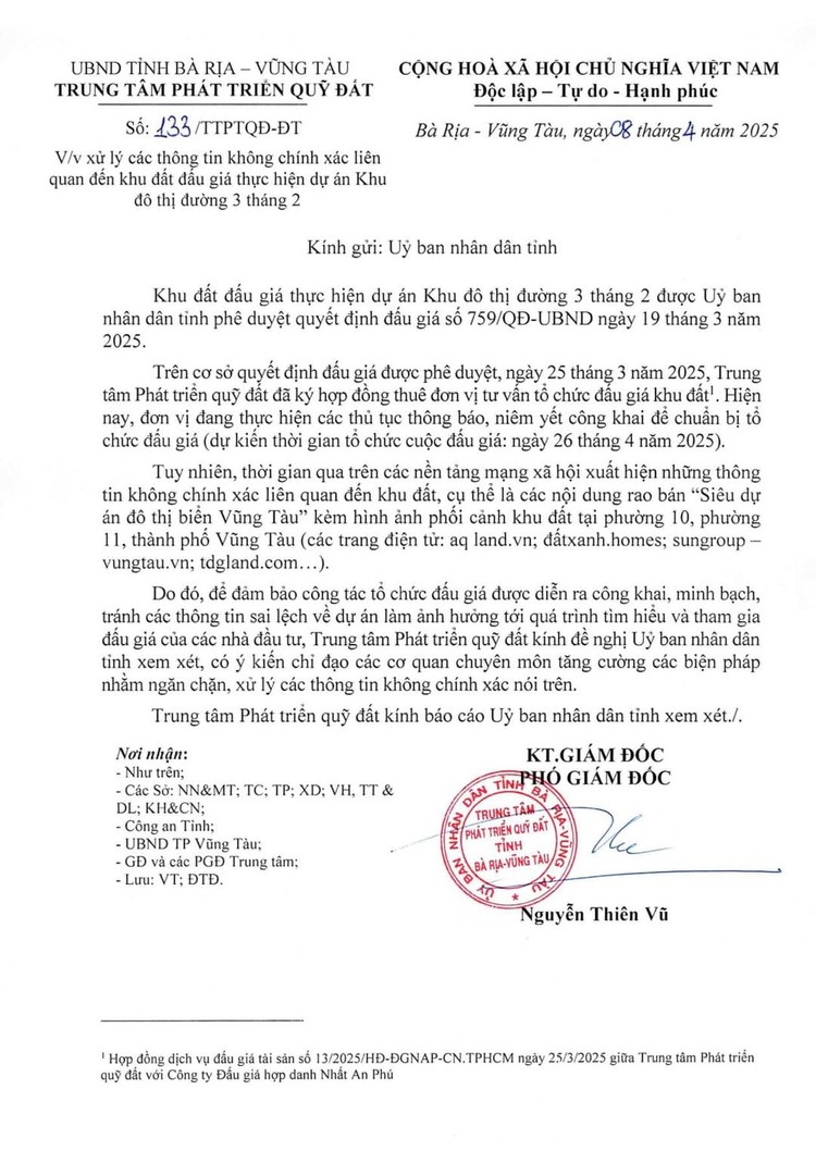 Thị trường đất đai Bà Rịa-Vũng Tàu???