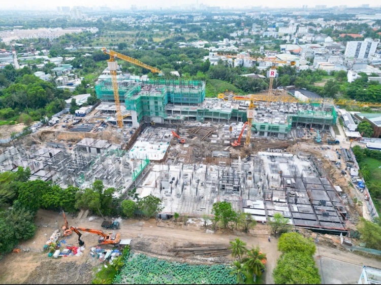 Elysian Lò Lu của Gamuda tái khởi công