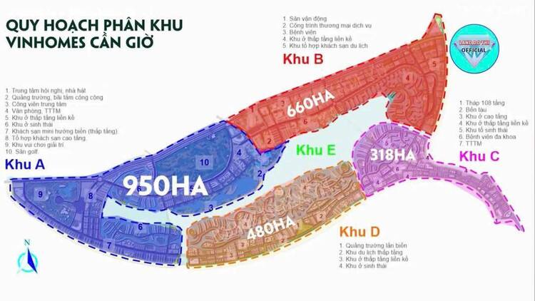 Cập nhật tình hình đất Huyện Cần Giờ