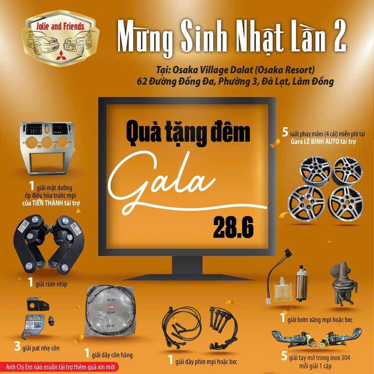 Jolie - Chiếc xe thân thiện
