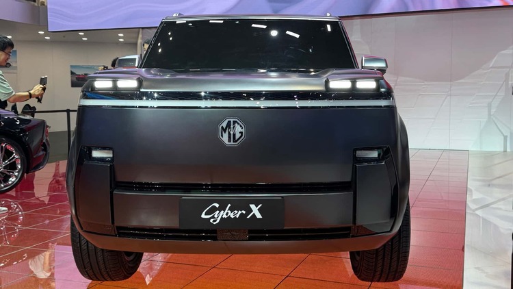 MG Cyber X ra mắt tại Thượng Hải 2025 – SUV phong cách như Land Rover Defender