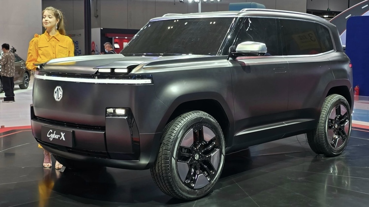 MG Cyber X ra mắt tại Thượng Hải 2025 – SUV phong cách như Land Rover Defender