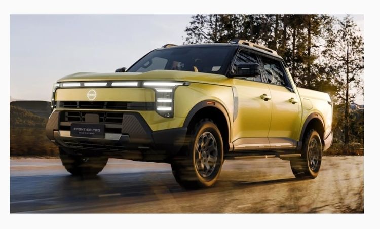 Nissan Frontier Pro – Mẫu bán tải hybrid sạc điện đầu tiên của Nissan