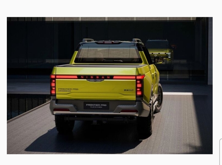 Nissan Frontier Pro – Mẫu bán tải hybrid sạc điện đầu tiên của Nissan