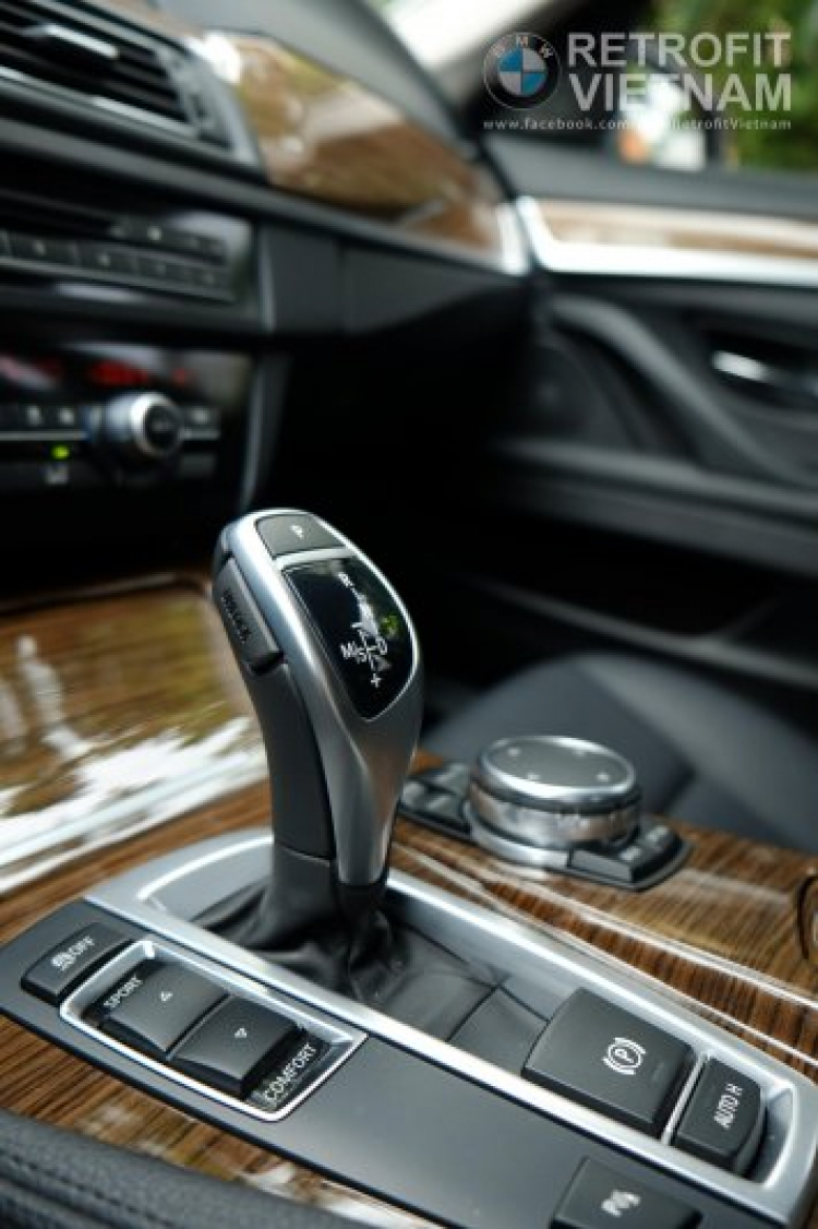 BMW 520i nâng cấp gói Luxury line BMW 520i nâng cấp gói Luxury line