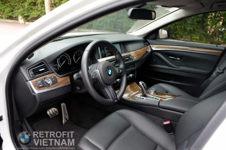 BMW 520i nâng cấp gói Luxury line BMW 520i nâng cấp gói Luxury line