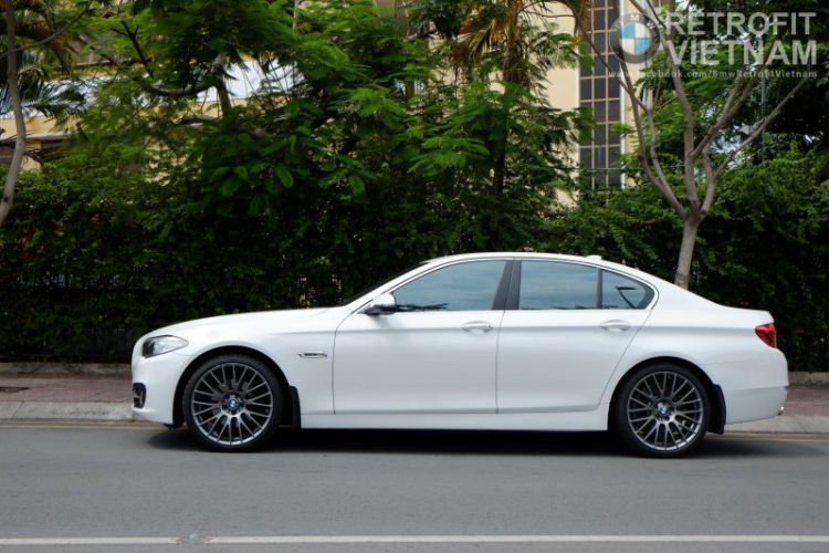 BMW 520i nâng cấp gói Luxury line BMW 520i nâng cấp gói Luxury line