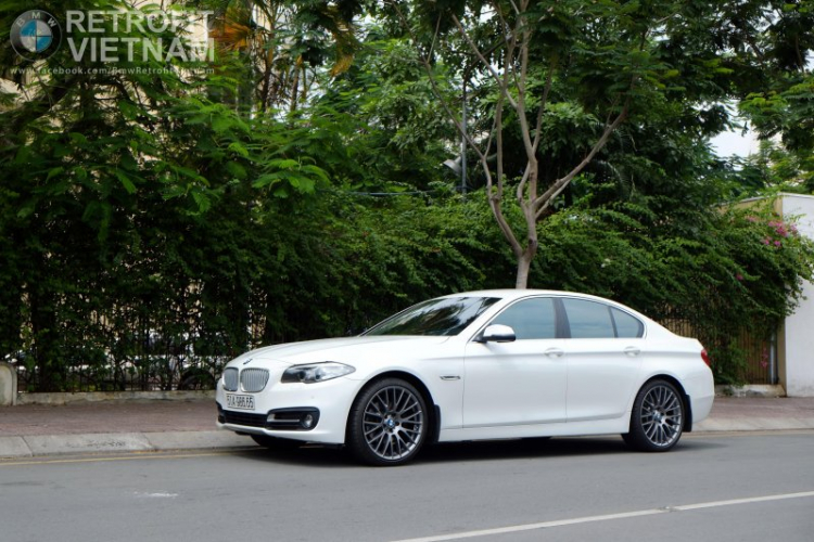 BMW 520i nâng cấp gói Luxury line BMW 520i nâng cấp gói Luxury line