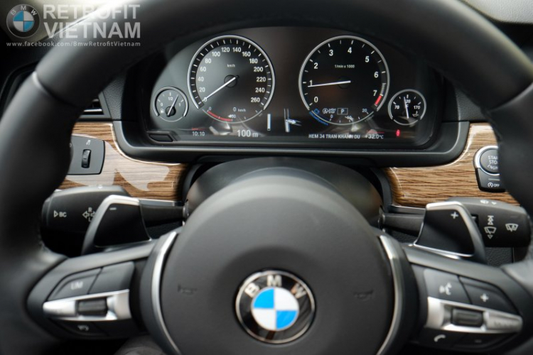 BMW 520i nâng cấp gói Luxury line