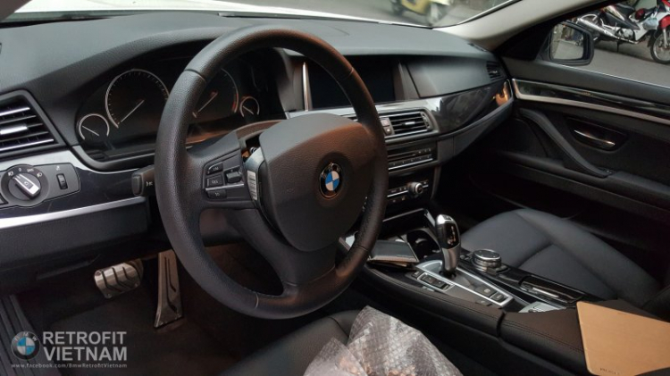 BMW 520i nâng cấp gói Luxury line BMW 520i nâng cấp gói Luxury line