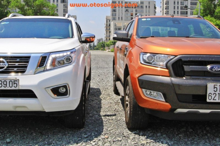 So sánh Nissan NP300 Navara và Ford Ranger Wildtrak