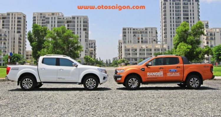 So sánh Nissan NP300 Navara và Ford Ranger Wildtrak